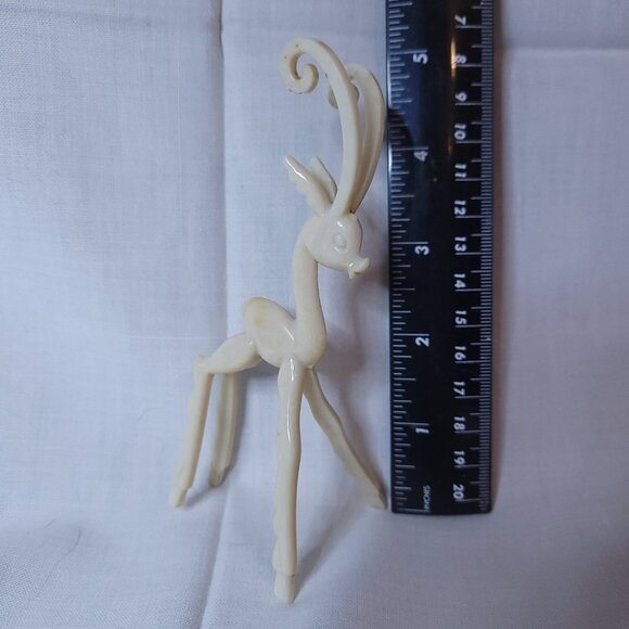 Vintage Don Manning Art Deco Gazell Antelope Bakelite Stylized - Picture 5 of 8